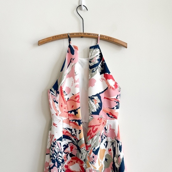 CLUB MONACO • Scharpettah Floral-Print Halter Dress - Picture 11 of 15